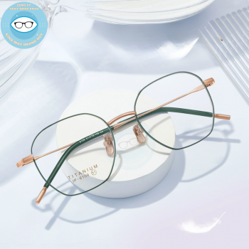 Gọng kính kim loại mã 6109